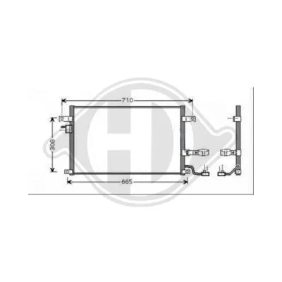 Condenser, air conditioning (8691200)