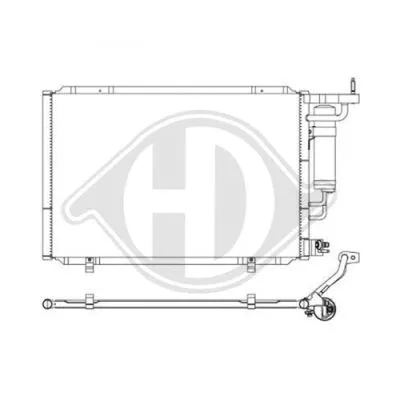 Condenser, air conditioning (DCC1647)