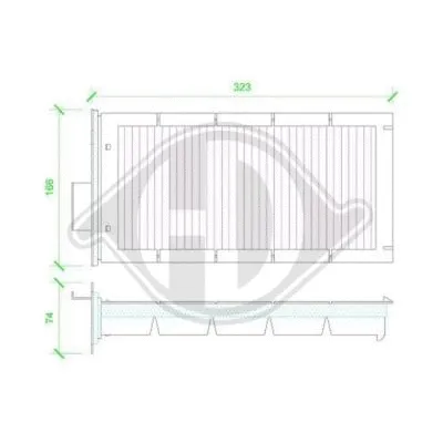 Filter, cabin air (DCI0114)