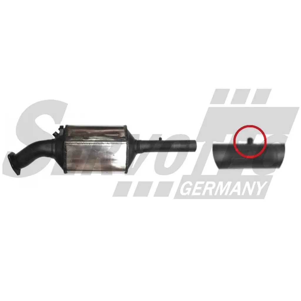 Soot/Particulate Filter, exhaust system (STPF0033)