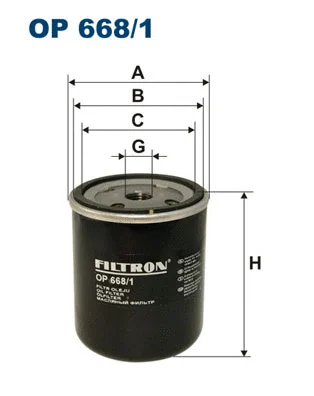 Hydraulic Filter, automatic transmission (OP 668/1)
