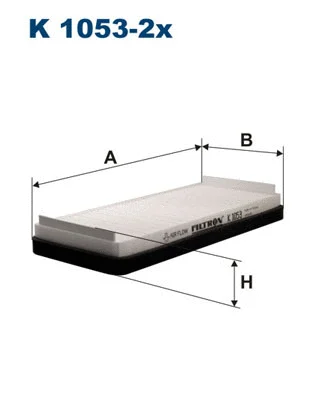 Filter, cabin air (K 1053-2x)