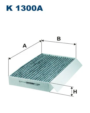 Filter, cabin air (K 1300A)