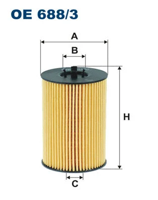 Oil Filter (OE 688/3)