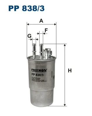 Fuel Filter (PP 838/3)