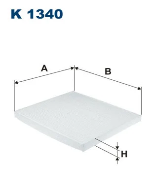 Filter, cabin air (K 1340)