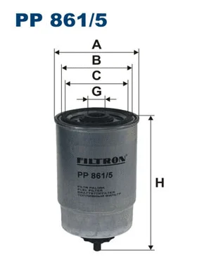 Fuel Filter (PP 861/5)