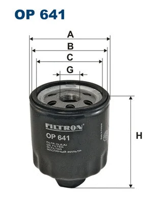Oil Filter (OP 641)