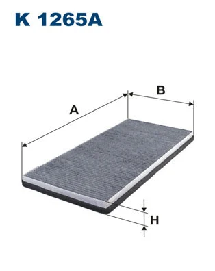Filter, cabin air (K 1265A)