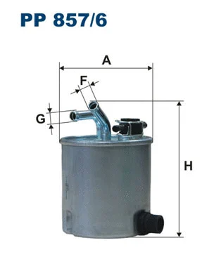 Fuel Filter (PP 857/6)