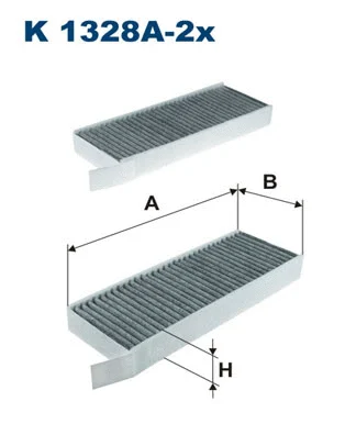 Filter, cabin air (K 1328A-2x)