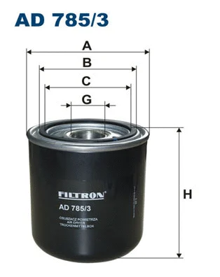 Air Dryer Cartridge, compressed-air system (AD 785/3)