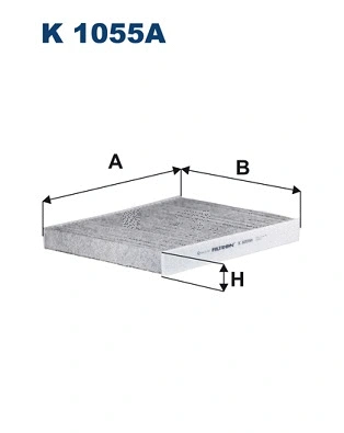 Filter, cabin air (K 1055A)