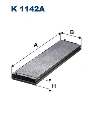 Filter, cabin air (K 1142A)