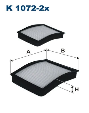 Filter, cabin air (K 1072-2x)