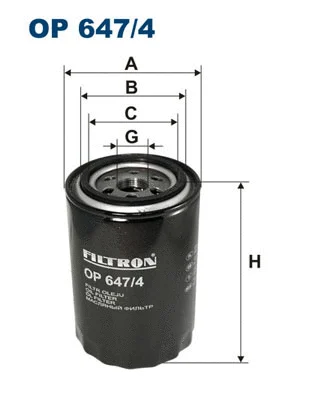 Oil Filter (OP 647/4)