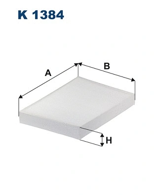 Filter, cabin air (K 1384)