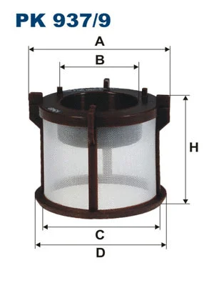Fuel Filter (PK 937/9)