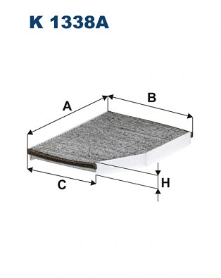 Filter, cabin air (K 1338A)