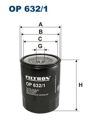 Oil Filter (OP 632/1)