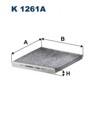 Filter, cabin air (K 1261A)