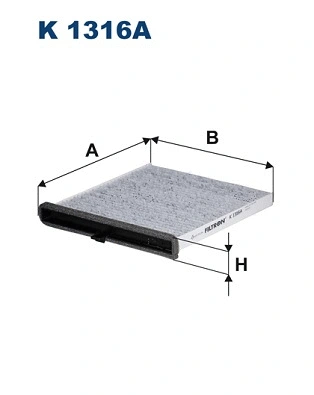 Filter, cabin air (K 1316A)