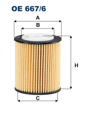 Oil Filter (OE 667/6)