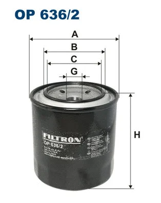 Oil Filter (OP 636/2)