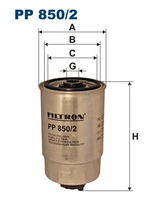 Fuel Filter (PP 850/2)