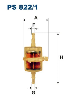 Fuel Filter (PS 822/1)