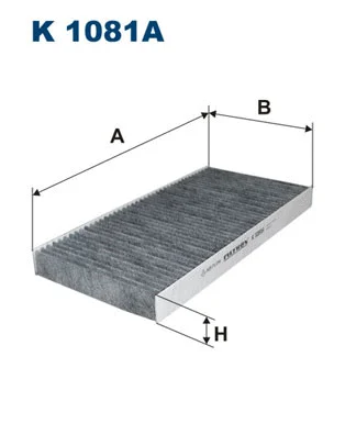 Filter, cabin air (K 1081A)