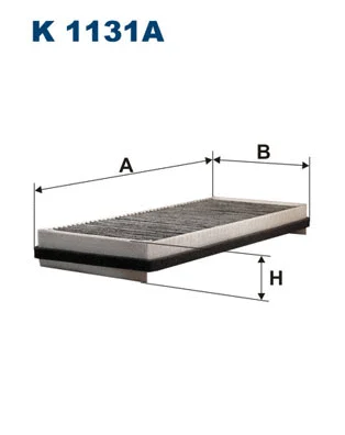 Filter, cabin air (K 1131A)