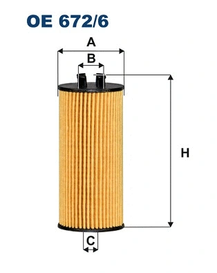 Oil Filter (OE 672/6)