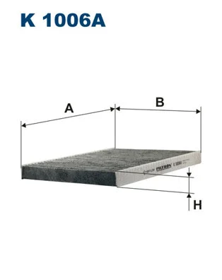 Filter, cabin air (K 1006A)