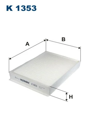 Filter, cabin air (K 1353)