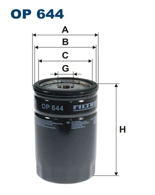 Oil Filter (OP 644)