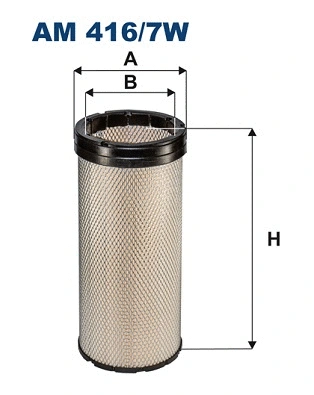 Secondary Air Filter (AM 416/7W)