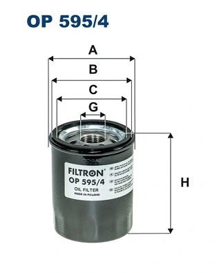 Oil Filter (OP 595/4)