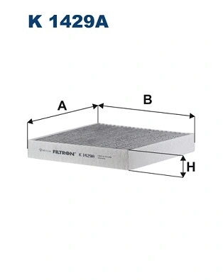 Filter, cabin air (K 1429A)