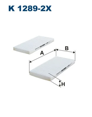 Filter, cabin air (K 1289-2x)