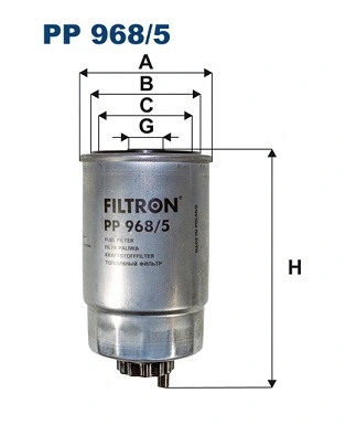 Fuel Filter (PP 968/5)
