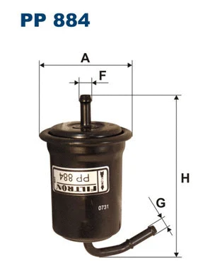 Fuel Filter (PP 884)