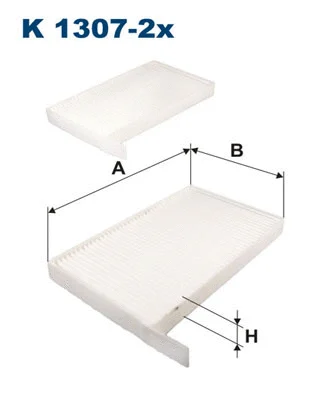 Filter, cabin air (K 1307-2x)