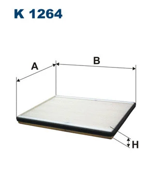Filter, cabin air (K 1264)