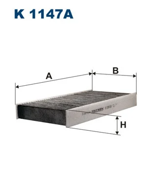 Filter, cabin air (K 1147A)