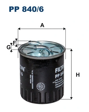 Fuel Filter (PP 840/6)