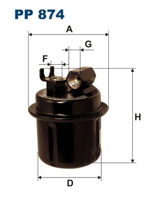 Fuel Filter (PP 874)