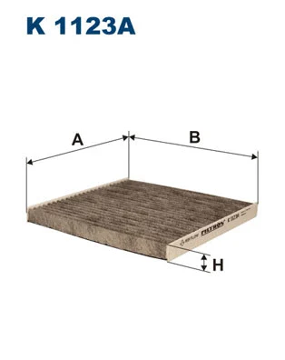 Filter, cabin air (K 1123A)