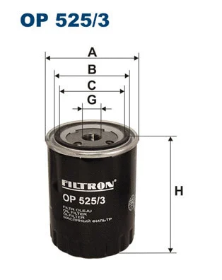 Oil Filter (OP 525/3)