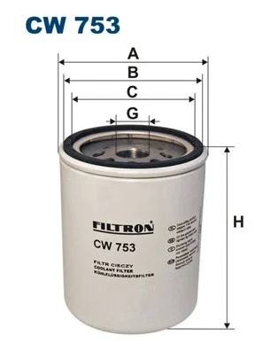 Coolant Filter (CW 753)